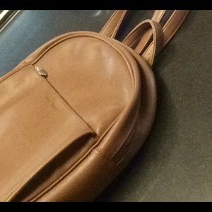 Nine West faux leather backpack purse